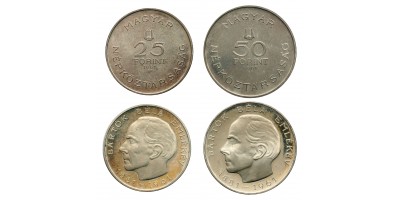 Bartók 25-50 forint 1961